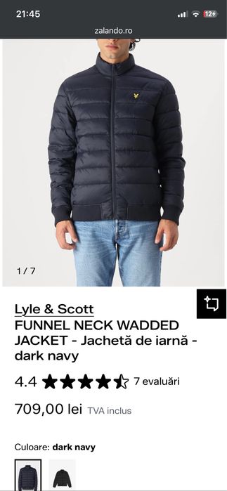 Geaca Lyle&Scott Marimea M Noua