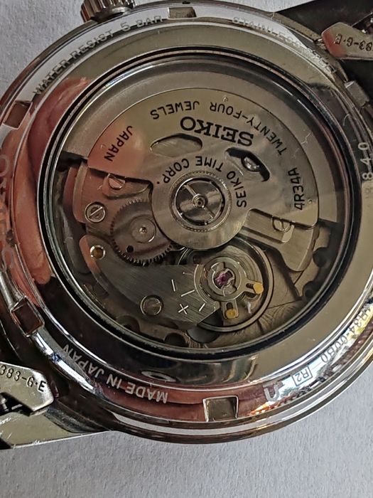 Ceas Seiko Presage Automatic GMT, Green 41 mm