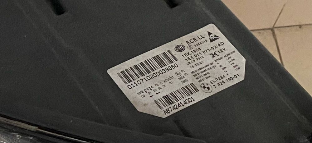 Far bmw  seria 5 gt  f07 led  dreapta