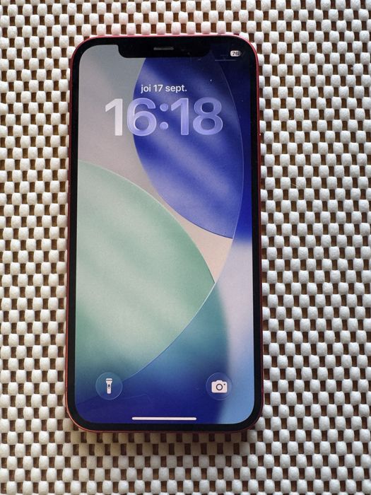 Iphone 12 Rosu Sanatate 84%