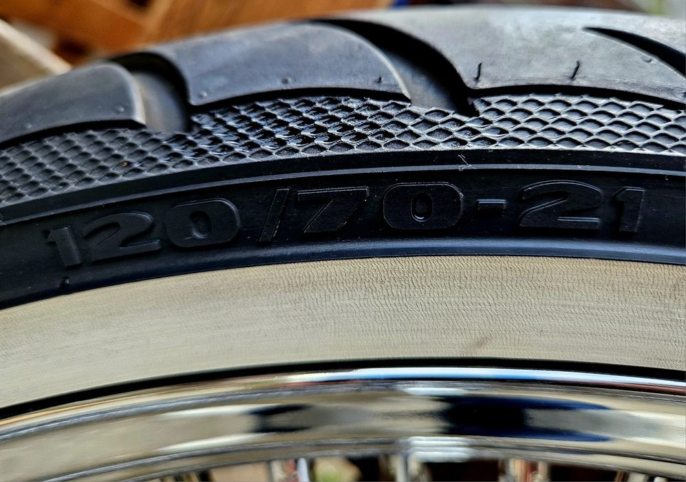 Harley Davidson -  DNA - 21X3.5 MAMMOTH FAT SPOKE WHEEL