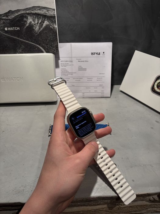 КАТО ЧИСТО НОВ Apple Watch Ultra 49mm + подарък