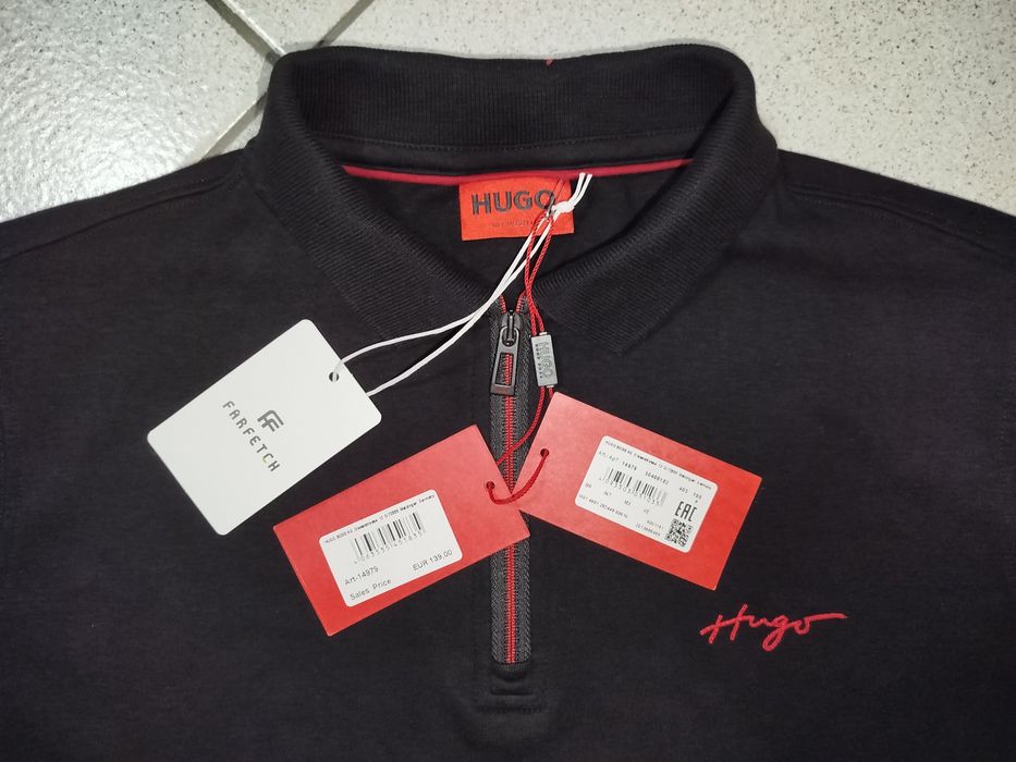 HUGO BOSS® - НОВА - мъжка блуза, плътна и топла - 48(М)