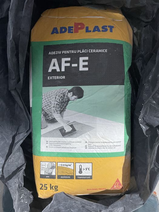 Adeziv gresie exterior  Adeplast AF-E