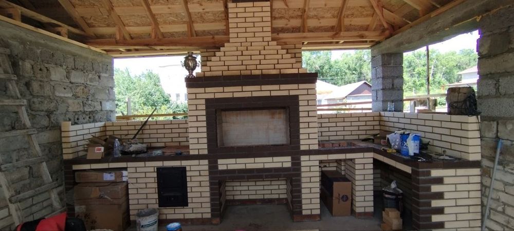 барбекю мангал летня кухна