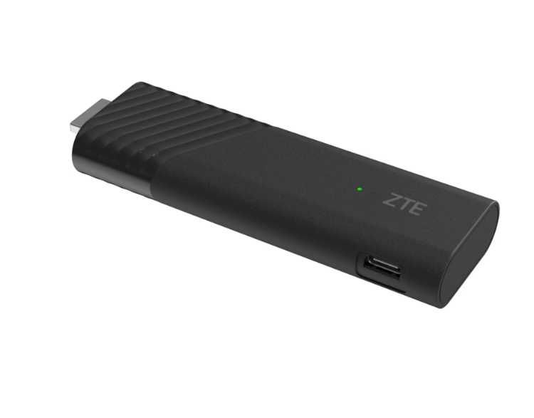 Mediaplayer ZTE Stick ZXV10 B866W11K, 4K Ultra HD, Google TV,