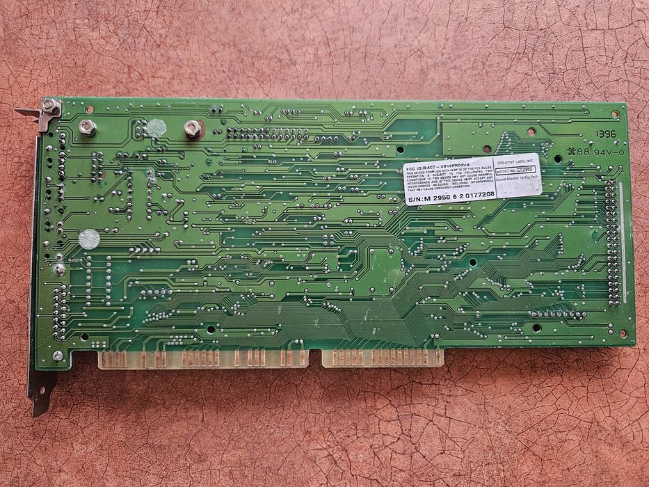 Placa de sunet retro ISA Creative Sound Blaster 16 Pro PnP (CT2950)