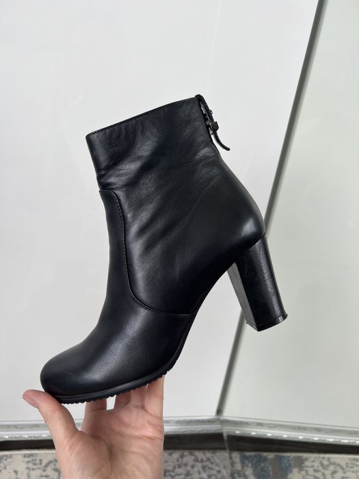 Кожаные полусапожки