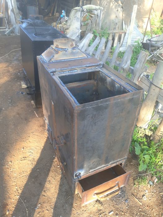 Печь котел под чугунную плиту