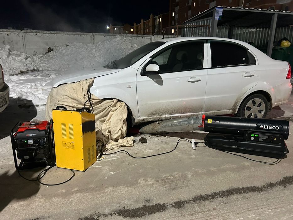 Отогрев авто 24/7