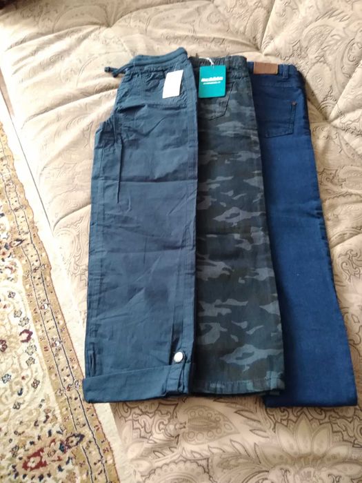 Кофты, брюки , шорты. 128