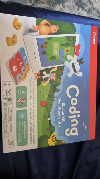 Joc iPad Osmo Coding Starter Kit, nou, sigilat, 5-10 ani