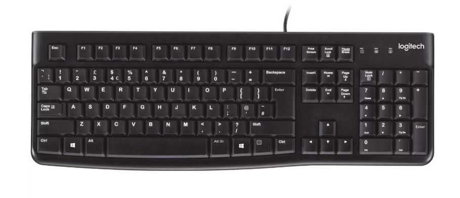 Tastatura Logitech K120 Business , Layout US INT'L, Negru