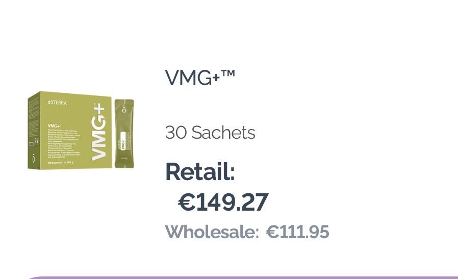 VMG doterra 30pliculete suplimente
