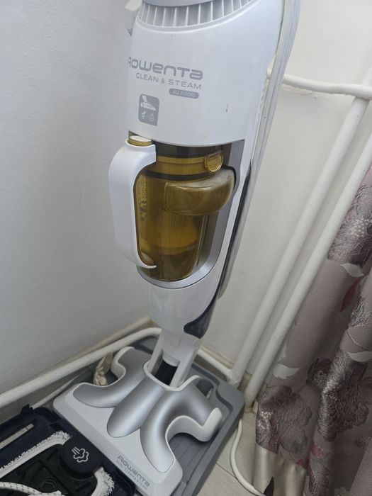 Aspirator vertical cu abur ROWENTA Clean&Steam RY7597WH, 0.7l, 1700W,