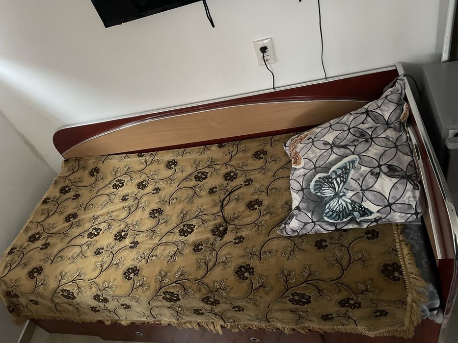 Pat mdf 1/2 persoane cu/fara lada