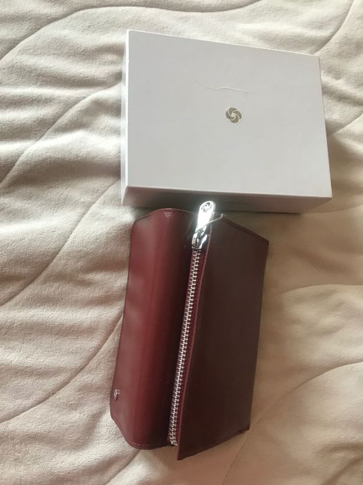 Нов дамски портфейл Samsonite бордо