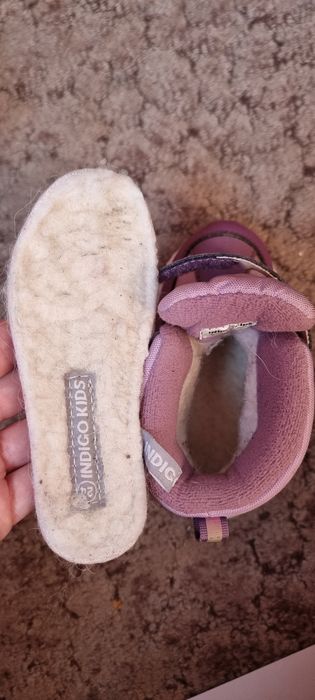 Зимняя обувь индиго