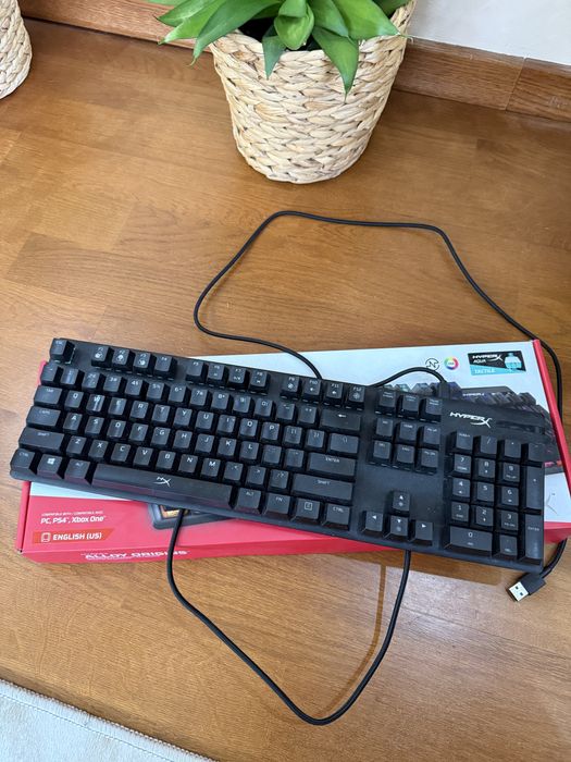 HyperX keyboard.