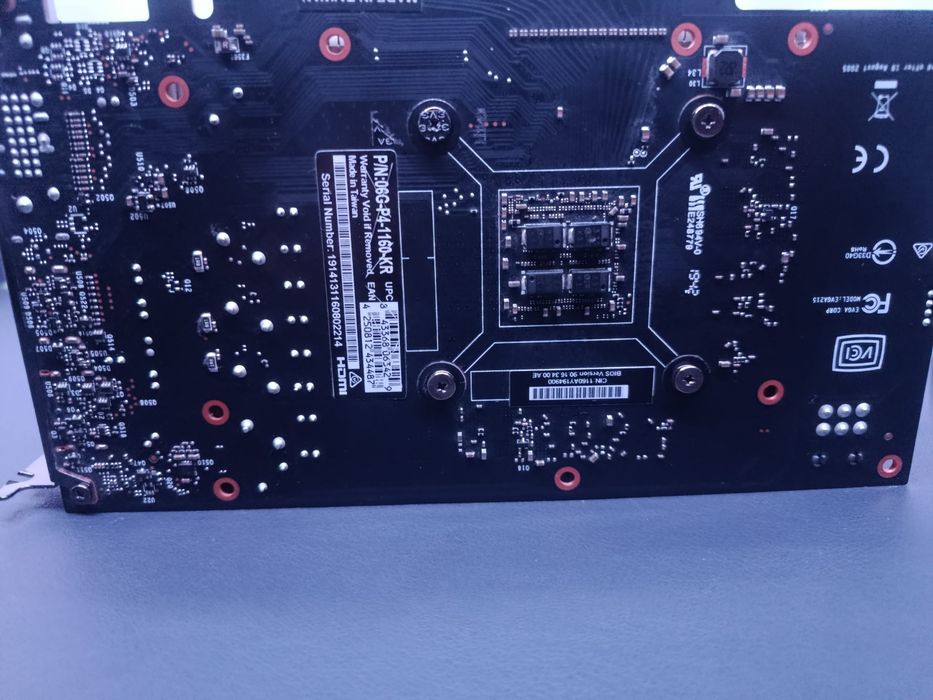 EVGA GTX 1660 — Ледяная (66°C)! Состояние идеальное