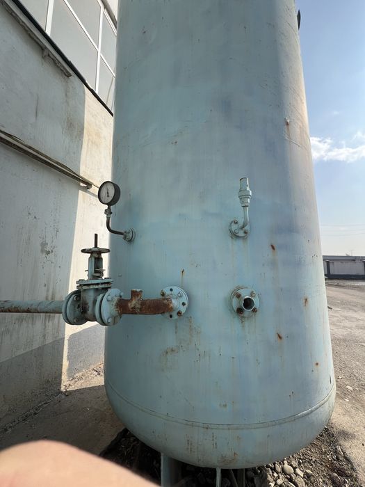 Продается Ресивер емкость 20м3 (воздухосборник), ножница, токарный итд