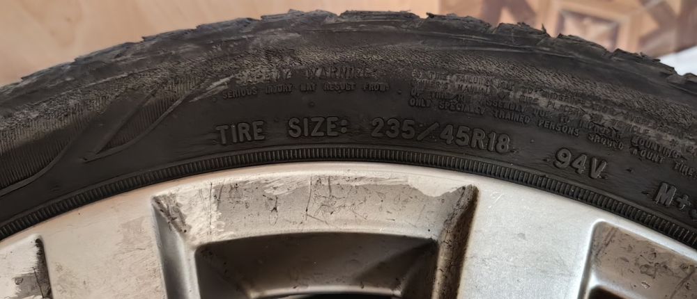 Титанов диск шины