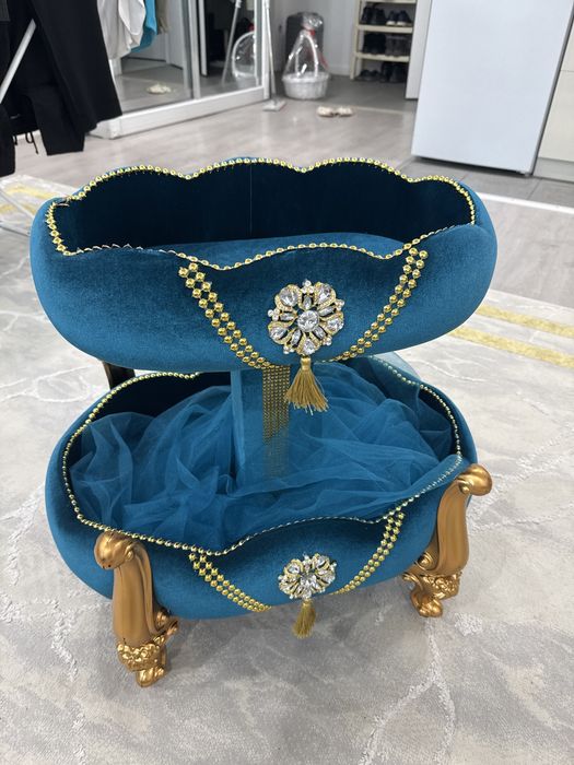 Коржын синий двухэтажный