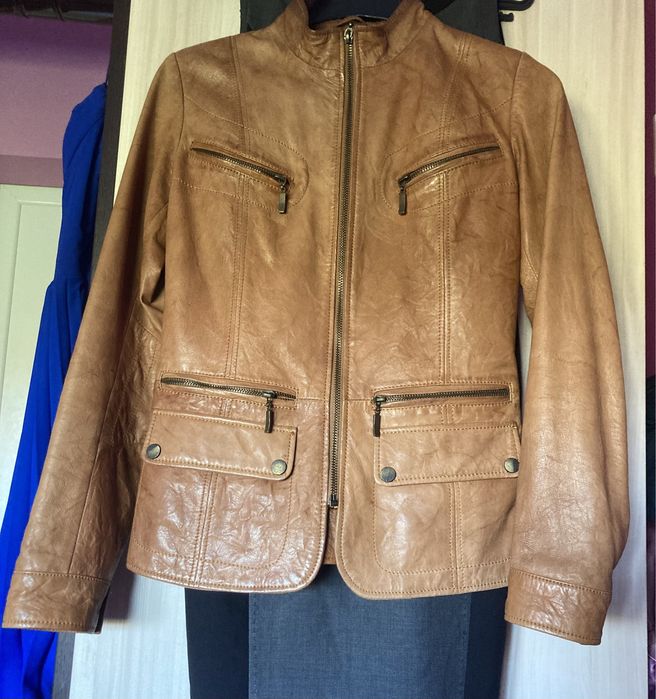 Дамско яке от естествена кожа
