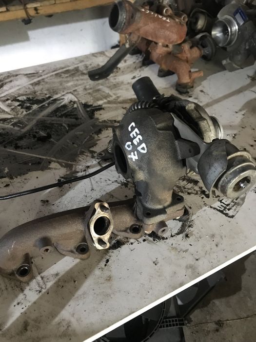 Турбо киа сийд 1.6д kia ceed 1.6d