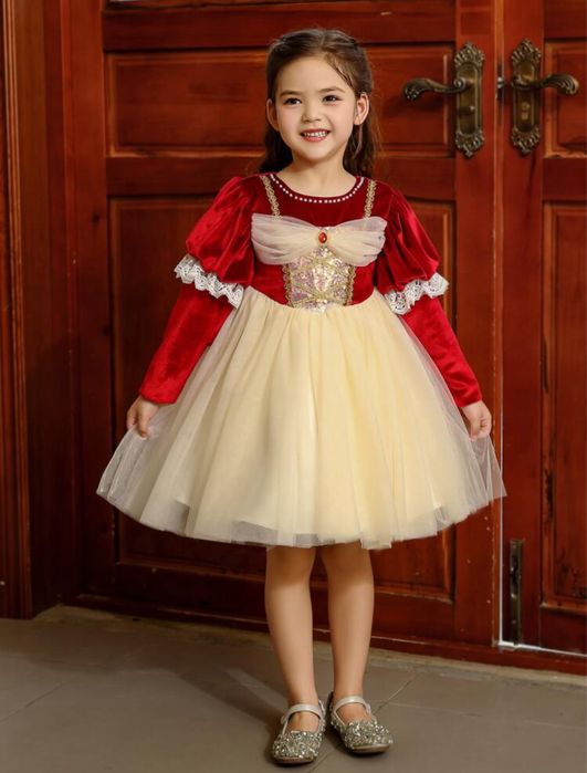 Rochita printesa rosie craciun/ halloween