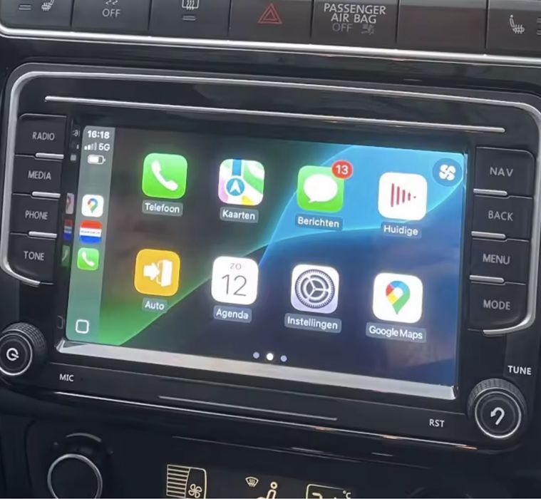 Navigatie Android / Carplay 4GB Ram 64GB Rom Volkswagen VW Passat Golf