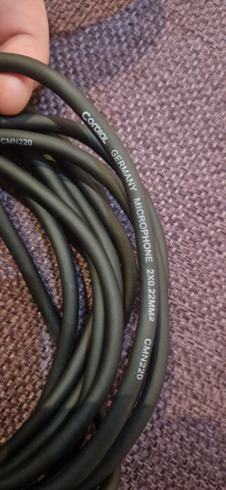 Cablu microfon/casti cu jack mare NOU