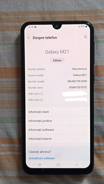 Samsung galaxy M21