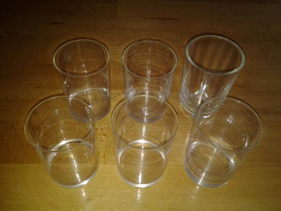 Set 5 + 1 Pahare sticla aperitiv 7 cm