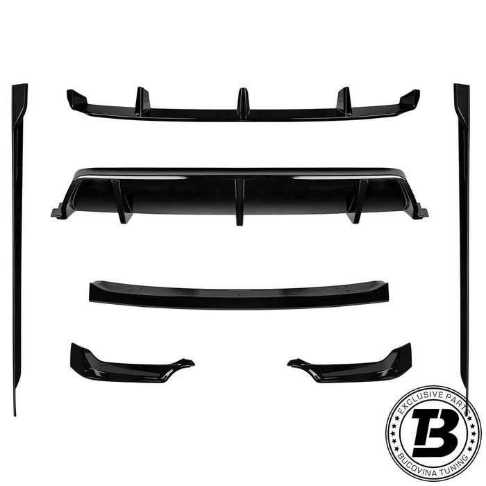 Pachet Exterior Aero compatibil cu BMW X6 G06 M Pack