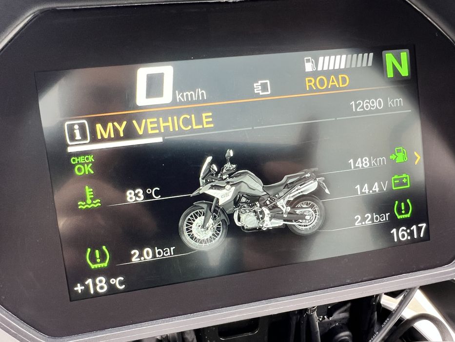 BMW F850 GS Rallye vand/ schimb