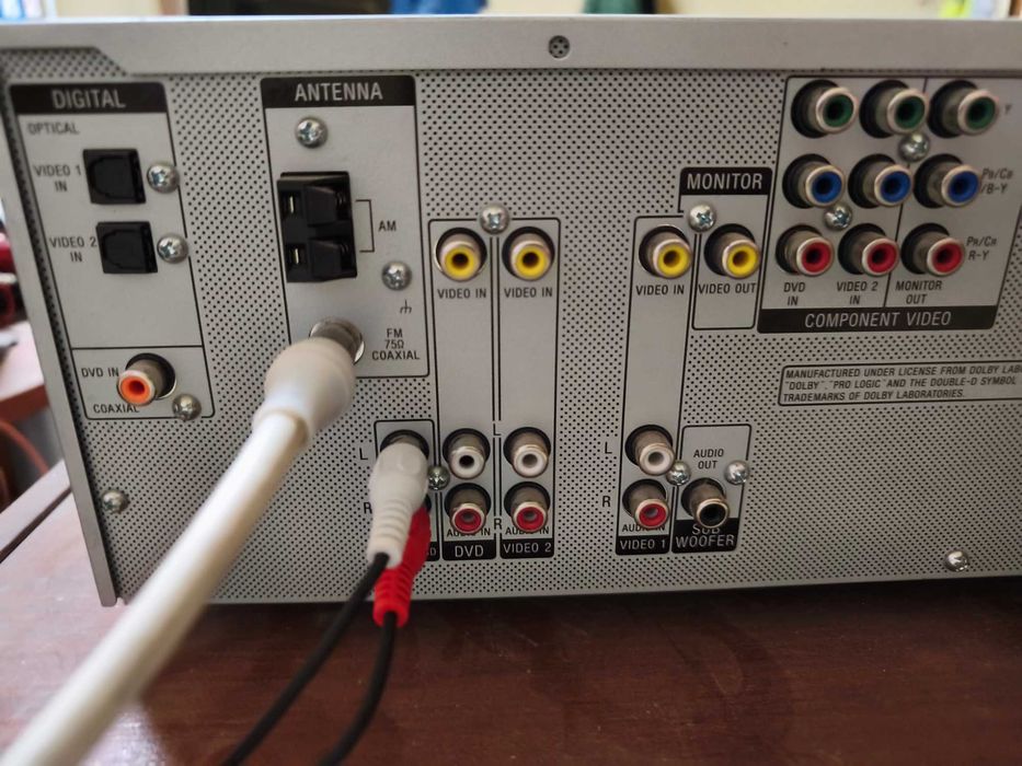 Продавам 5+1 ресивър домашно кино SONY STR k 780