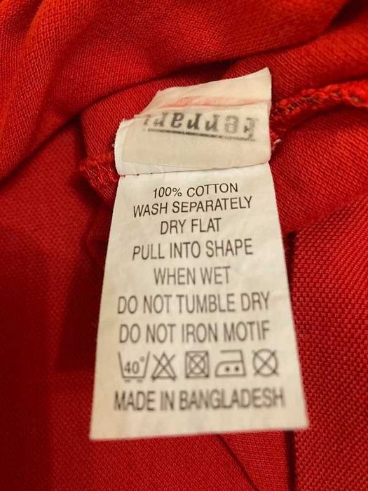 Оригинална тениска Ferrari, XXL, червен цвят