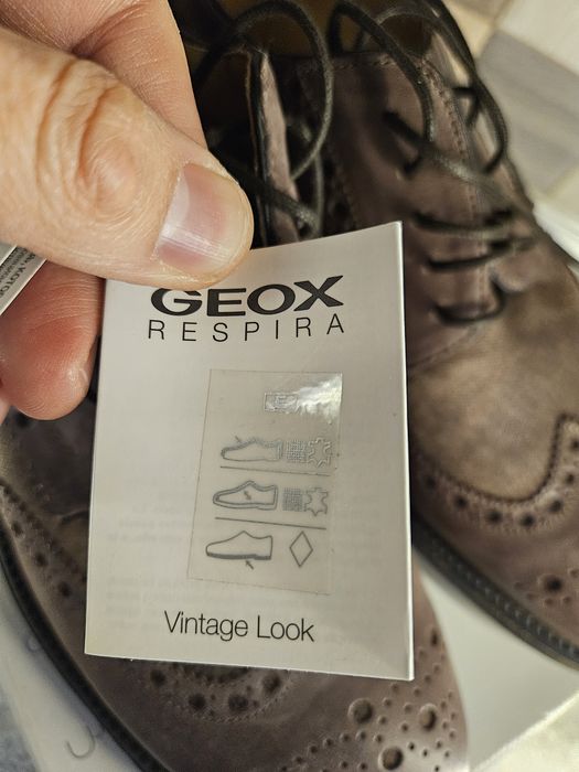 Туфли Geox Respira Vintage Look. 43р. Новые оргинал