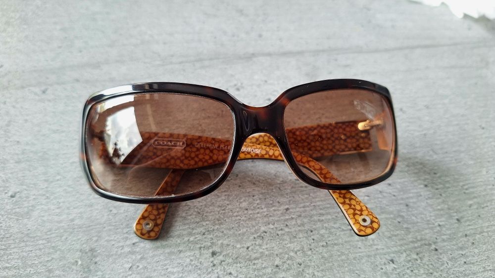 Sunglasses Ochelari de Soare Vintage Coach Delphine S443 Tortoise