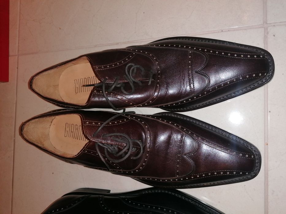 Pantofi bărbătești Giannini piele naturala, noi, mas 41 și 42