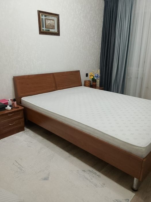 Шымкентте!Продам кровать с ортопедическим матрасом