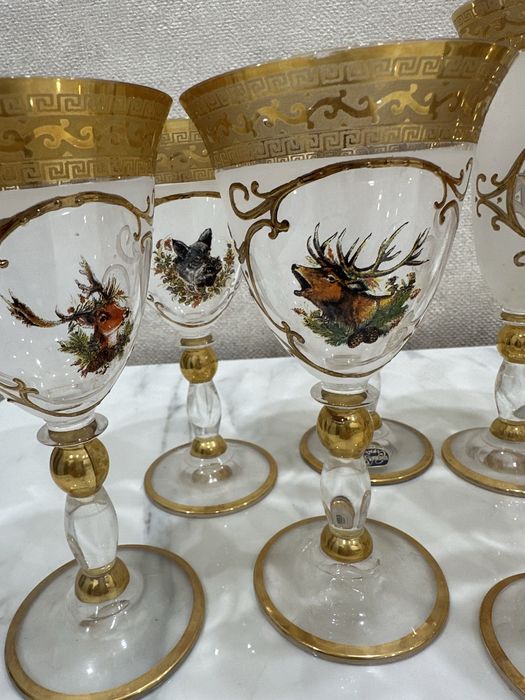 Бокалы охота богемия