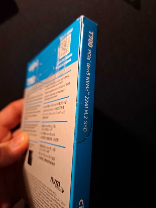 SSD 4TB CRUCIAL T700 4TB PCIEx 5.0 x4 M.2 2280 NOU sigilat garantie 4 ani