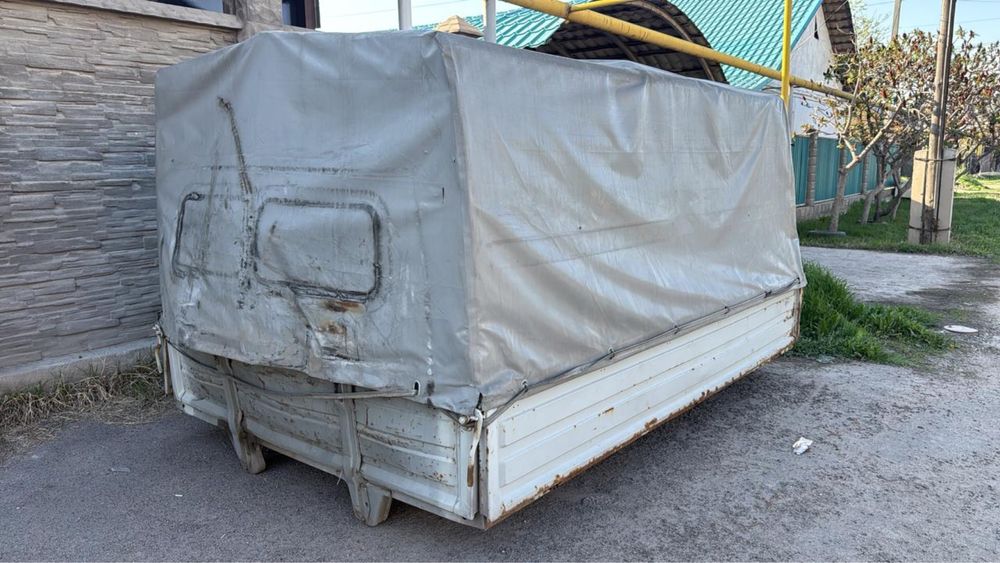 Кузов борт тент на газель