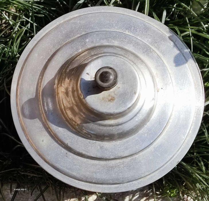 Антикварный тульский умывальник.Никелированная латунь,как новый