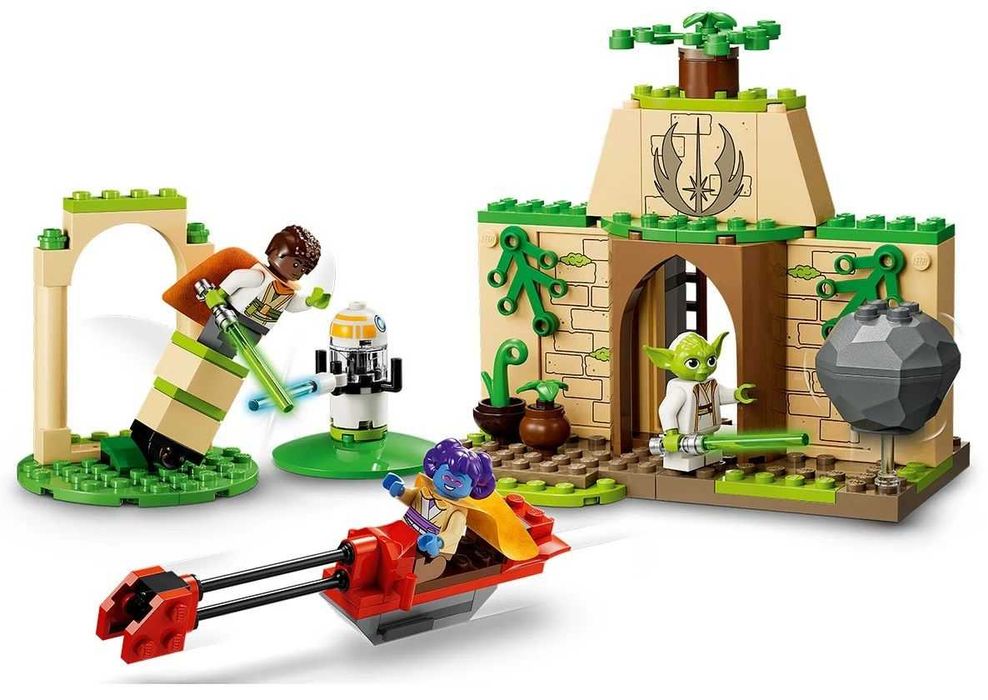 НОВО LEGO Star Wars 75358 - Джедайски храм на Тенуу