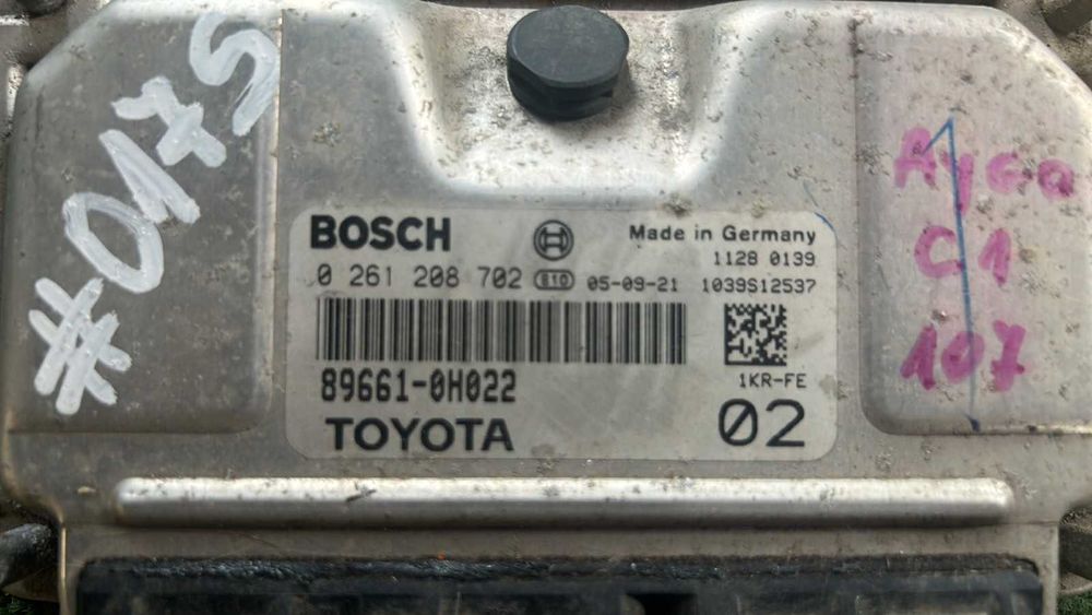 двг компютър ECU Toyota Aygo Citroen c1  Peugeot 107 bosch #017S.