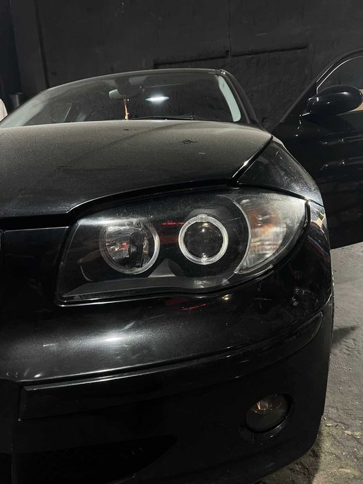 Kit Lupe BMW E86/87 Lupe Bixenon+Xenon Canbus+Angel Eyes Alb