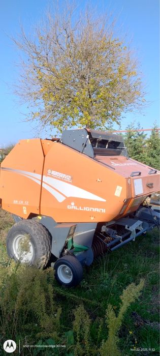 Presa baloti rotunzi Galligani